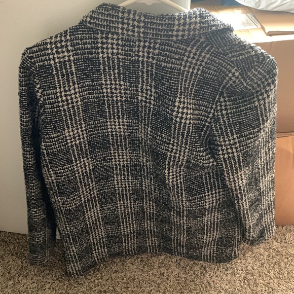 Trendy plaid blazer - Picture 2 of 2